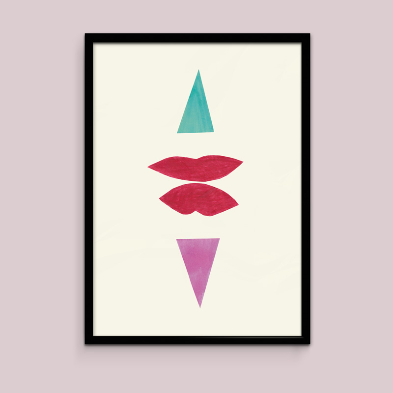 Poster-Paper kiss-Rikke winkler Nilsson